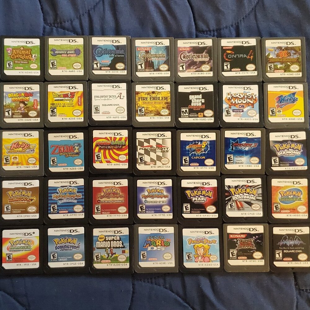 Nintendo DS Video Game Bundle Lot Deal Huge Collection